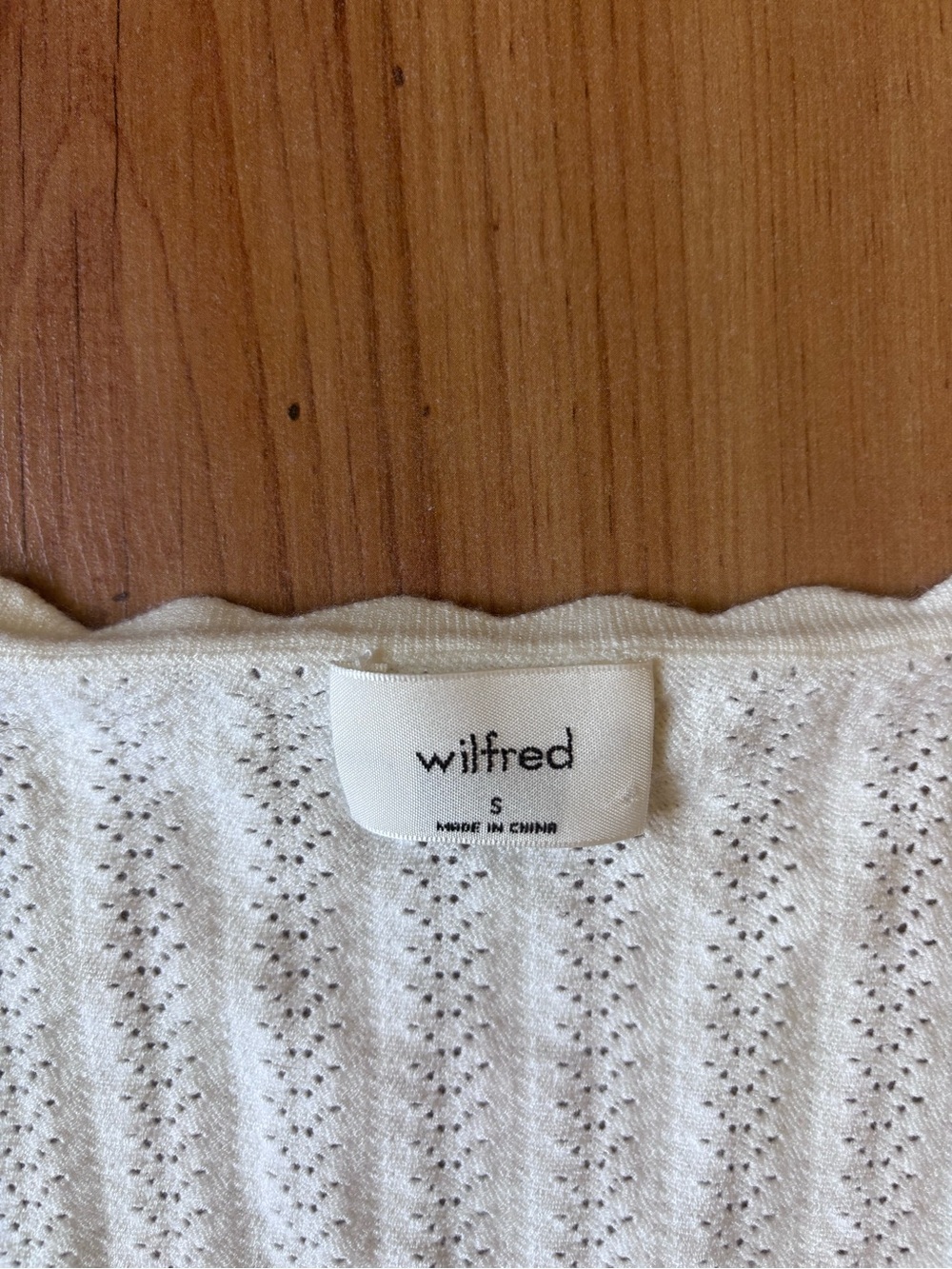 Wilfred Soloist Sweater in Light Birch - Picture 2 of 8